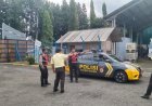 Patroli Dialogis Sat Samapta Polres Ciamis Perkuat Pengamanan di Gardu Induk PLN Ciamis