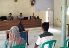 Polsek Cikoneng Turun Bantu Proses Penjaringan Calon Perangkat Desa Sukaresik