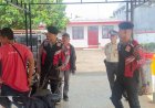 Perkuat Sinergitas ke Mitra Polri, Sat Samapta Polres Ciamis Datangi Satpam Telkom Ajak Jaga Harkamtibmas