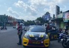 Patroli Himbauan Kamtibmas Sat Samapta Polres Ciamis Tingkatkan Kewaspadaan Masyarakat di SP 4 Pasar Ciamis