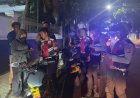 Patroli Sat Samapta Polres Ciamis Tingkatkan Pengamanan Nonton Bareng Persib Vs Persija di Sejumlah Titik Keramaian