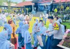 *Polsek Ciamis Polres Ciamis Hadiri Kegiatan Pelepasan Siswa Kelas XII SMAN 3 Ciamis*