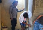 *Perkuat Sinergitas, Polsek Lakbok Datang ke Masyarakat Ikut Bantu Pembangunan Satkamling*