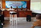 Polsek Rajadesa Monitoring Loka Karya Mini Bidang Kesehatan di PKM Rajadesa