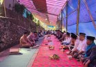 Polsek Cihaurbeuti Polres Ciamis Gelar Pengamanan Alm. KH. Muhamad Mansur dan KH Ahmad Kosasih