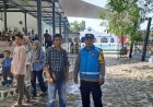 Libur Panjang Akhir Pekan, Polsek Cisaga Lakukan Pengamanan di Area Wisata Waterboom Jinju Asia Park