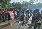 *Polsek Cisaga Amankan Gelaran Trail Adventure Ulin Bari Ibadah*