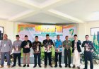 *Polsek Cikoneng Polres Ciamis Monitoring Jalan Santai di Acara Muscab Persis di Desa Kujang*