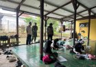 *Polsek Ciamis Bersiaga Pantau dan Amankan Pekan Olah Raga Santri Antar Diniyah di Mekarjadi*