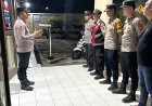 Polsek Cisaga Siaga Amankan Nobar Persib di Halaman Makopolsek Cisaga