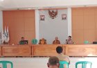 Bhabinkamtibmas Polsek Cikoneng Hadiri Musyawarah Desa Bahas Persiapan Lomba dan Kamtibmas