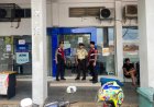 Jaga Harkamtibmas, Sat Samapta Polres Ciamis Patroli Dialogis ke Area Perbankan di Pusat Kota