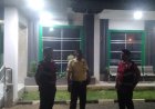 Patroli Dialogis Sat Samapta Polres Ciamis, Polisi Tingkatkan Pengamanan Objek Vital pada Dini Hari