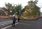 Polsek Kawali Intensifkan Strong Point Pagi, Polisi Hadir Bantu Kelancaran Aktivitas Masyarakat