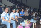 Polres Ciamis Kawal Ribuan Suporter saat Nobar dan Memimpin Langsung Konvoi Kemenangan Persib Bandung