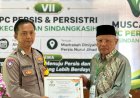 *Polsek Cikoneng Polres Ciamis Monitoring Muscab ke 7 Persis dan Persistri di Sindangkasih*