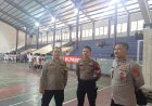 *Jaga Kondusifitas, Polres Ciamis Terus Bersiaga Amankan Turnamen Futsal Universitas Islam Darussalam*