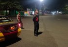 Patroli Biru Sat Samapta Polres Ciamis Intensifkan Pengawasan Jalur Rawan Kejahatan di Simpang 4 Kersen