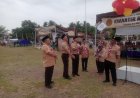 Polsek Lakbok Hadir Dukung Pembinaan Generasi Muda pada Pembukaan Lomba Tingkat II Pramuka