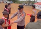 Polsek Cimaragas Amankan Penutupan LT II Kwarran, Dukung Pembinaan Karakter Generasi Muda