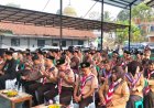 Polsek Panjalu Hadir Dukung Pembinaan Generasi Muda melalui Kursus Pramuka Mahir Tingkat Lanjutan di Maparah