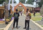 Polsek Cijeungjing  Kawal Pelestarian Seni Budaya, Amankan Pasanggiri Jaipong di Karangkamulyan