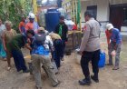 Polsek Pamarican Kawal Penyaluran 4.000 Liter Air Bersih untuk Warga Terdampak Kekeringan