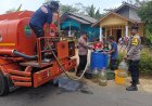 Polsek Lakbok Gerak Cepat Salurkan Bantuan 20.000 Liter Air Bersih untuk Warga Terdampak Kekeringan