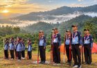 Peran Polsek Panjalu Pastikan Kegiatan Pramuka KML di Wisata Bubulak Berjalan Aman dan Kondusif