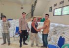 Peran Polsek Cisaga Kawal Penyaluran Bantuan Pangan Beras bagi Warga Desa Tanjungjaya