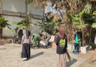 Kodim 0613/Ciamis dan Santri Kompak Bersihkan Lingkungan Ponpes Sambut HUT ke-81 TNI