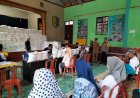 Polsek Panawangan Monitoring Penyaluran Bantuan Pangan Beras kepada 685 KPM di Desa Jagabaya