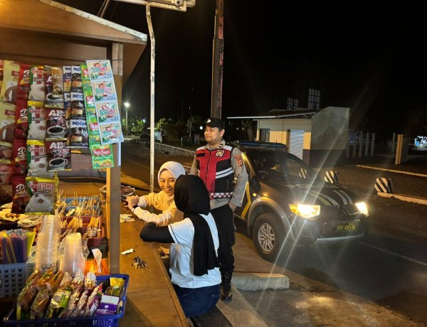 Polsek Sukadana Intensifkan Patroli KRYD Malam, Antisipasi C3 dan Berbagai Gangguan Kamtibmas