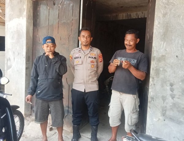 Polsek Rajadesa Intensifkan Patroli Dialogis, Jaga Keamanan Objek Vital dan Permukiman Warga